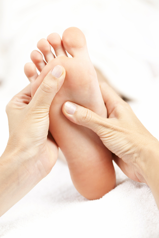 reflexology massage foot pickering